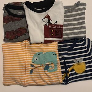 Bundle of 3T Toddler Boy Pajamas